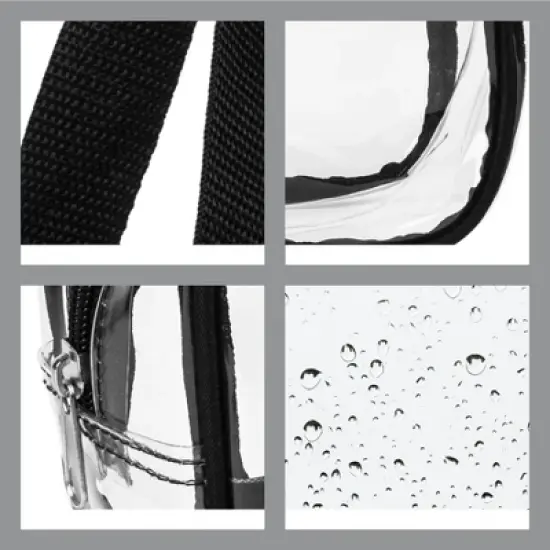 SHANY Clear Toiletry and Makeup Organizer  Bag Set image {2}