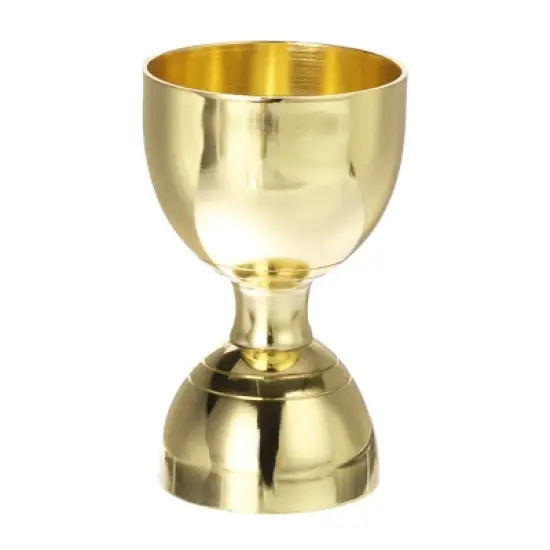 Unique Bargains Home Use Stainless Steel Cocktail Jigger with Measurements image {7}