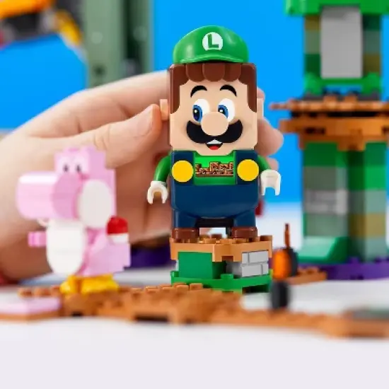 LEGO Super Mario Adventures Luigi Starter Course Toy 71387 image {4}