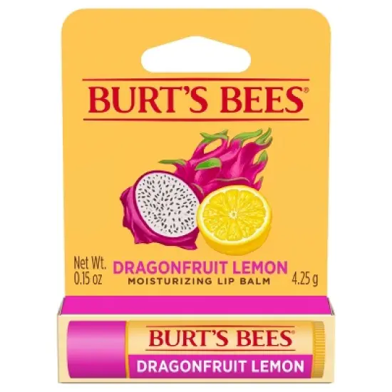 Burt's Bees Dragonfruit Lemon Lip Balm - 0.15oz image {13}