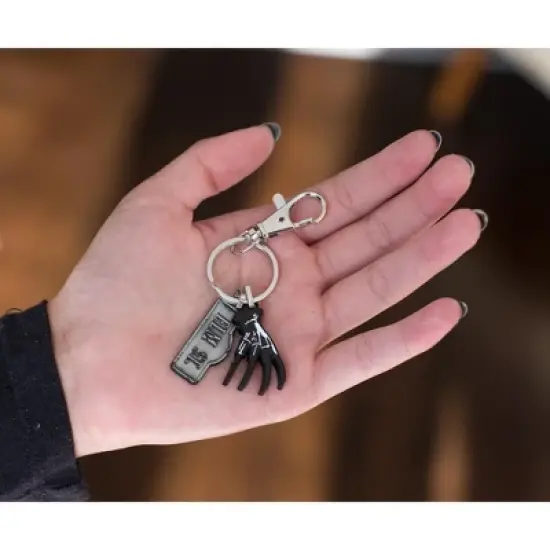 SalesOne LLC A Nightmare On Elm Street Sign and Freddy Glove Heavy Duty Metal Car Keychain image {4}