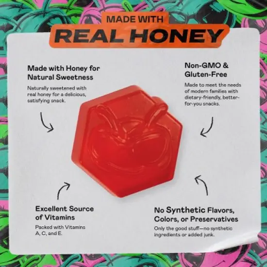 BEEUP Fruit Snacks Pink Lemonade - 7.76oz image {3}