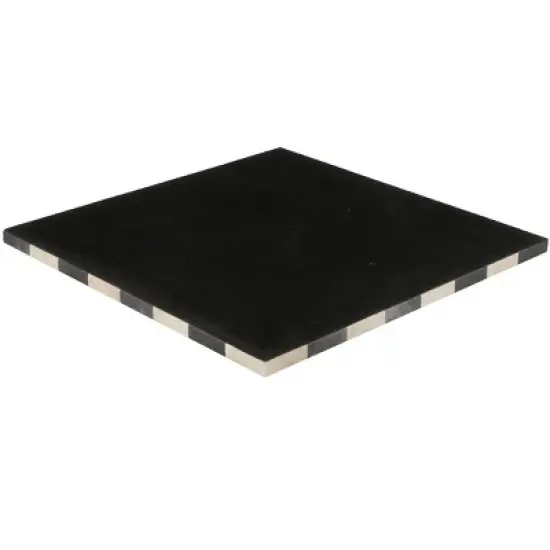 WorldWise Imports Chess Board - 14.5" Faux Leather Chess Board image {4}