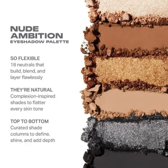 Morphe Nude Ambition Artistry Eyeshadow Palette - 0.72oz - Ulta Beauty image {5}