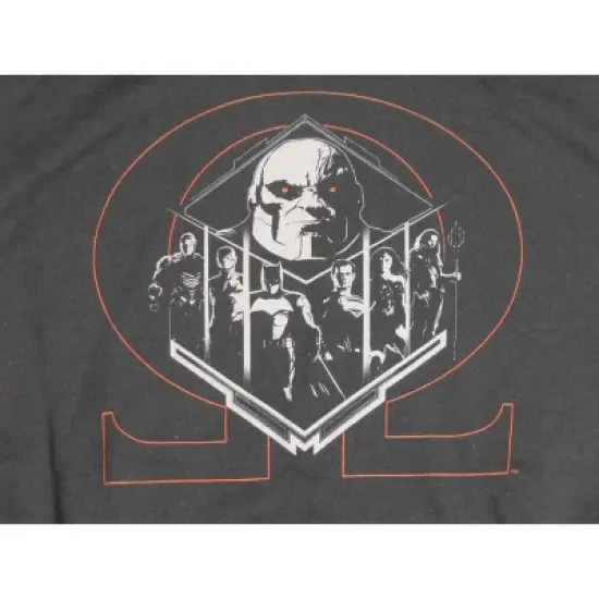 DC Comic Book Justice League Darkseid  Black Graphic Hoodie image {1}