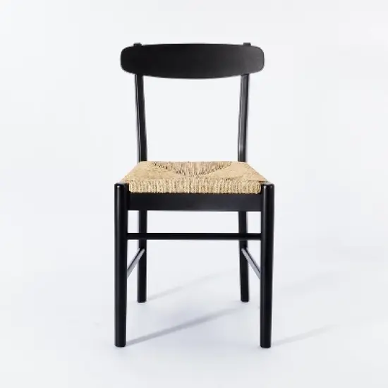 Logan Wood Dining Chair with Woven Seat - Threshold&trade; designed with Studio McGee image {2}
