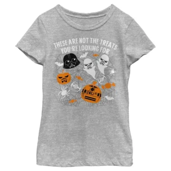 Girl's Star Wars Halloween Not the Treats T-Shirt image {5}