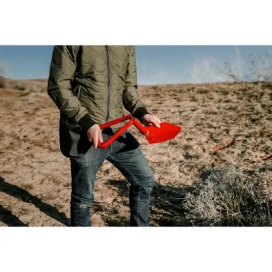 Stansport 23" GI Style Double Folding Shovel Red image {6}