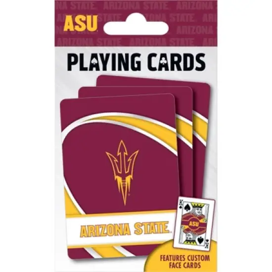 MasterPieces Officially Licensed NCAA Arizona State Sun Devils Playing Cards - 54 Card Deck for Adults image {4}