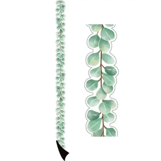 Teacher Created Resources&reg; Eucalyptus Die-Cut Magnetic Border, 24 Feet Per Pack, 2 Packs image {2}