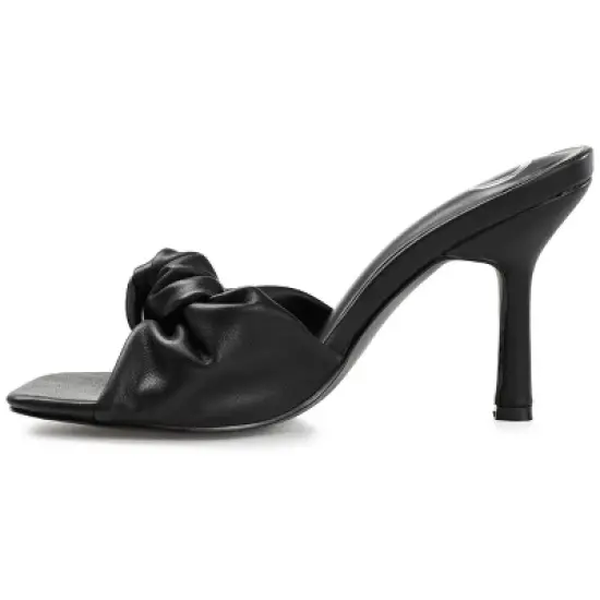 Journee Collection Womens Diorra Open Toe High Stiletto Pumps image {1}