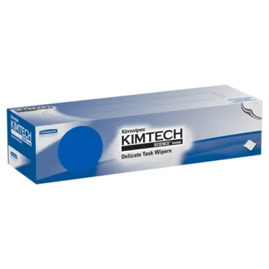 Kimtech Science Kimwipes Disposable Task Wipers 14-7/10 x 16-3/5" 34721, 90 Ct image {1}