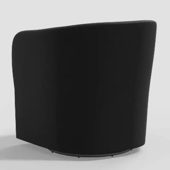 Rhea Swivel Chair in Velvet - Threshold&trade; image {3}