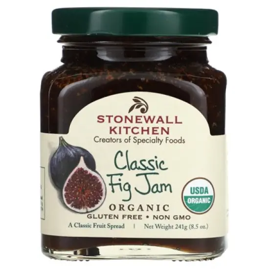 Stonewall Kitchen Organic Classic Fig Jam, 8.5 oz (241 g) image {4}