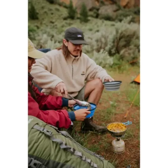 Stansport Collapsible Silicon Travel Bowls - 2 Pack image {4}