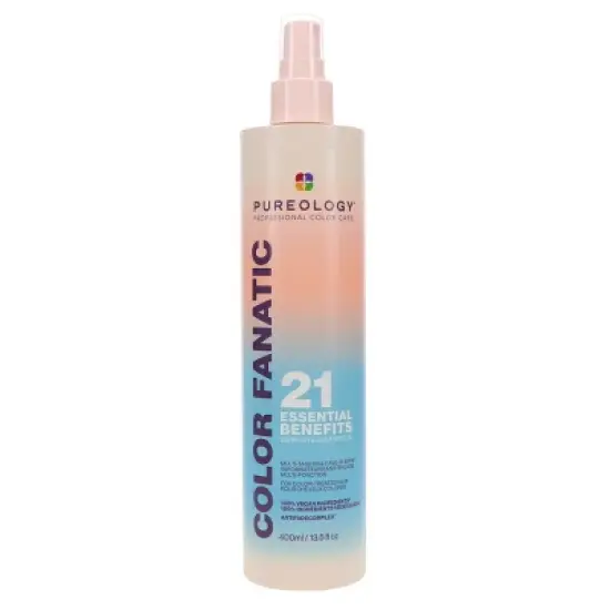 Pureology Color Fanatic 21 Essential Benefits Multi-Tasking Leave-In Spray 13.5 oz image {8}