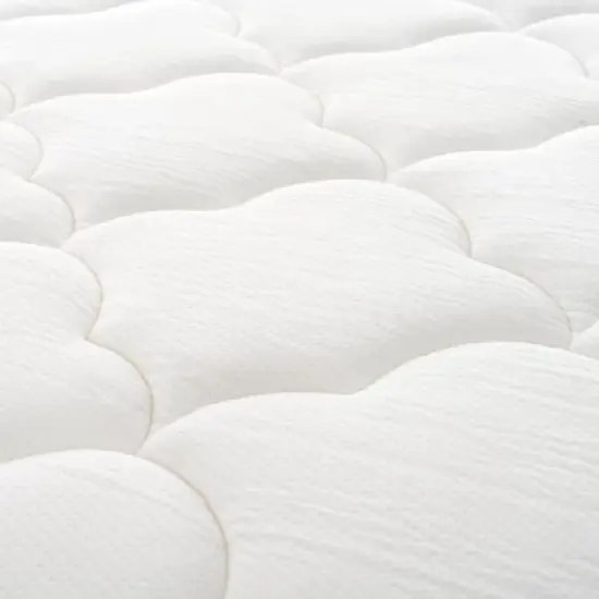 KWPZQEB 10/12 Inch Mattress | Medium Firm | Memory Foam Mattress | White | Bed in a Box, CertiPUR-US Certified | Pressure Relief, Ventilated Foam image {4}