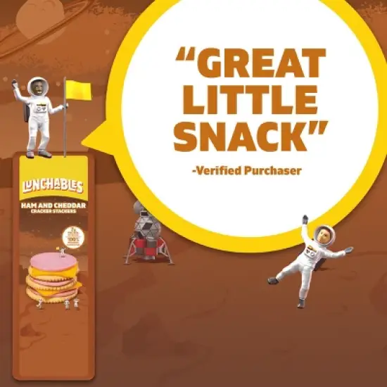 Lunchables Ham, Cheddar, and Crackers - 1.9oz image {6}
