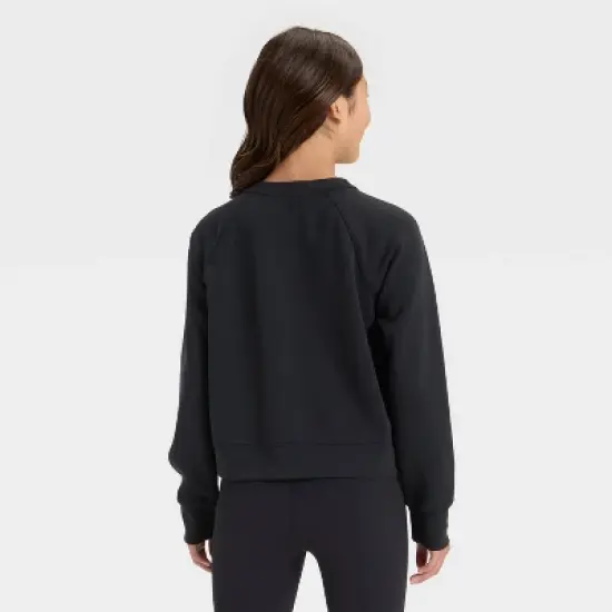 Girls' Airy Sleek Pullover Sweatshirt - All In Motion&trade; image {1}
