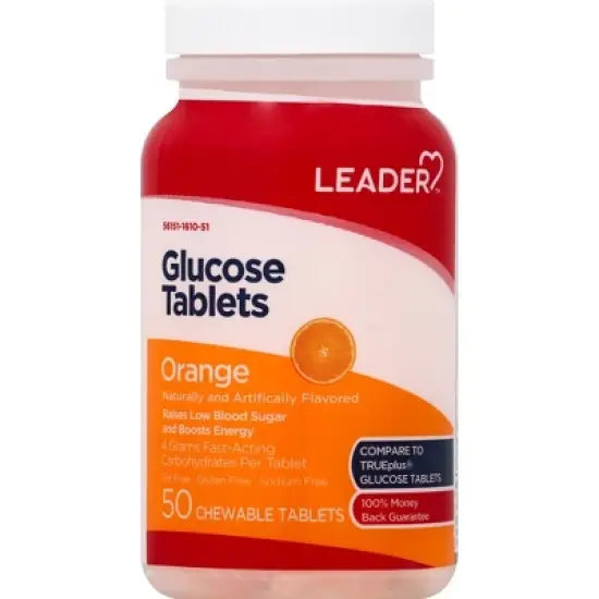 Leader Glucose Tablets 50 ea image {7}
