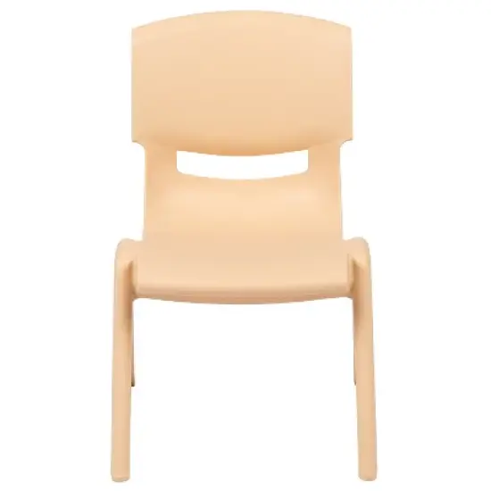 Flash Furniture 2 Pack Plastic Stackable School Chair with 10.5" Seat Height image {10}