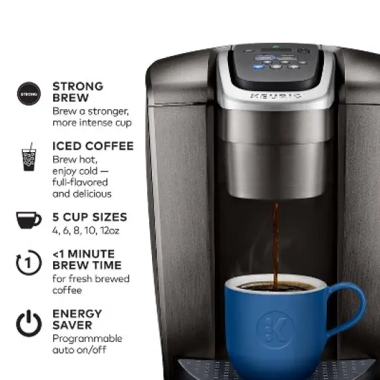 Keurig K-Elite Single-Serve K-Cup Pod Coffee Maker with Iced Coffee Setting image {1}