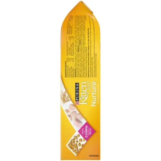 Purina Kitten Chow Nurture Kitten Muscle & Brain Development Chicken Flavor Dry Cat Food image {5}
