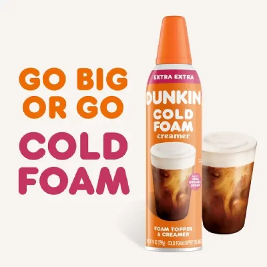 Dunkin' Donuts Cold Foam Coffee Creamer image {4}