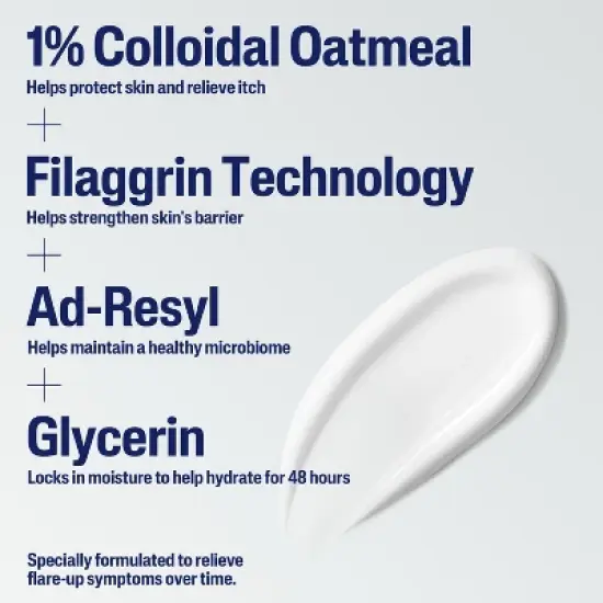 Cetaphil Eczema Restoraderm Daily Soothing Moisturizer- 16 fl oz image {3}