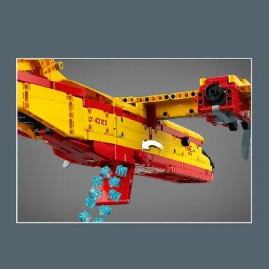 LEGO Technic Firefighter Aircraft Model Airplane Toy 42152 image {3}