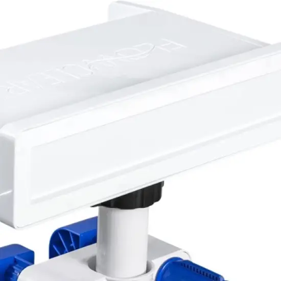 Bestway 7 Colored LED Waterfall Cascade Accessory Attachment & Steel Pro MAX 14' x 48" Round Outdoor Above Ground Swimming Pool Set with Pump image {4}