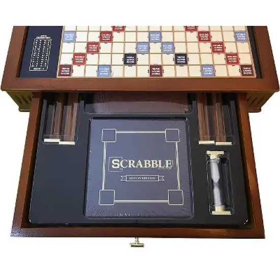 WS Game Company Scrabble Trophy Edition Board Game image {5}