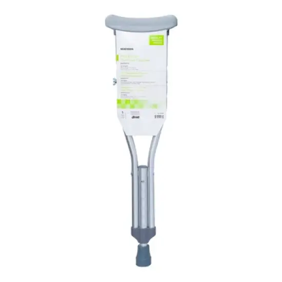 McKesson Aluminum Pediatric Underarm Crutches 3' 7" to 4' User Ht. image {5}