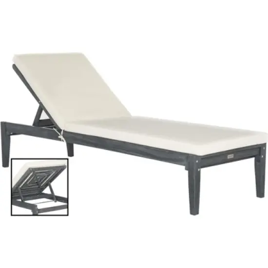 Del Mar Sunlounger - Outdoor - PAT6730 -Safavieh image {7}