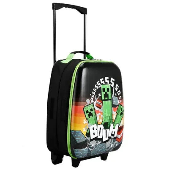 Minecraft Collapsible 16" Hard Case Kids Luggage image {2}