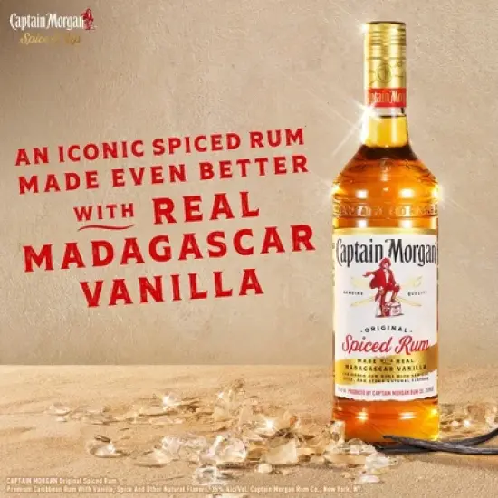 Captain Morgan Original Spiced Rum - 750ml Bottle image {5}