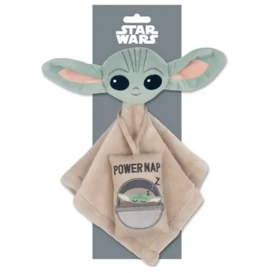 Lambs & Ivy Star Wars Cozy Friends The Child/Baby Yoda Lovey & Door Pillow Gift Set image {5}