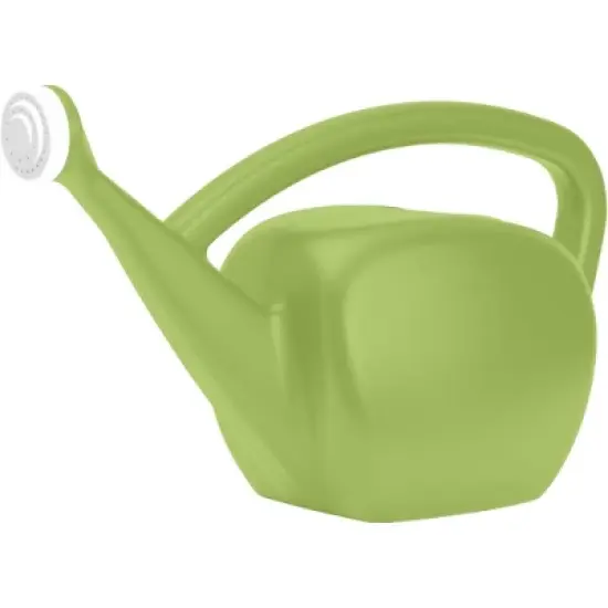 Root & Vessel Mid Century Modern Plastic Watering Can, Green, 2 Gallon image {3}