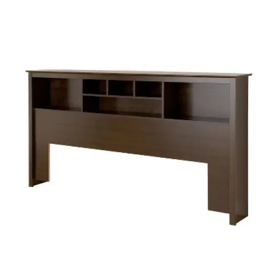 King Bookcase Headboard - Prepac image {6}