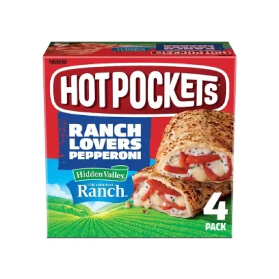Hot Pockets Frozen Ranch Crust Pepperoni - 17oz/4ct image {8}