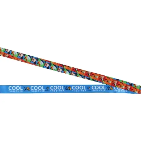 Disney Mickey and Friends The Cool Crew Lanyard with ID Badge Holder image {3}