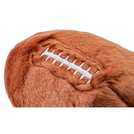 Fluff & Tuff Football Plush Dog Toy image {1}