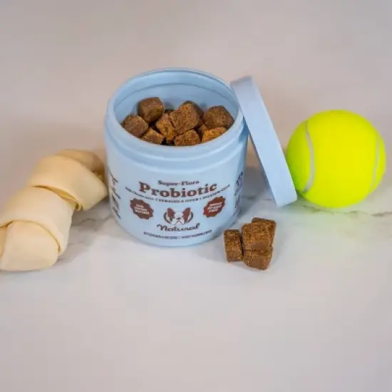 Natural Dog Company Probiotic Supplement Dog Chews - Chicken - 90ct image {1}