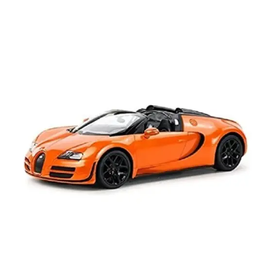Link Ready! Set! Go! 1:14 RC Bugatti Veyron Grand Sport Vitesse Car - Orange image {1}