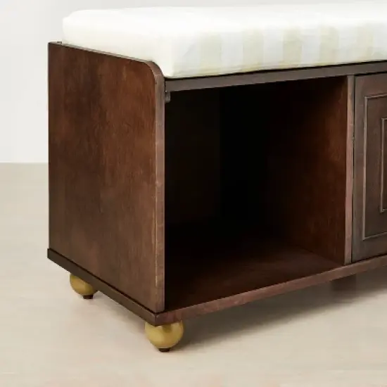 Serra Bench with Cushion - Opalhouse&trade; designed with Jungalow&trade; image {4}
