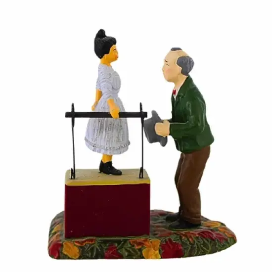 Department 56 Villages 3.5 Inch Spellbound By Hypno Girl Halloween Halloween Village , Halloween Decor Halloween Snow Village (1PC) image {1}