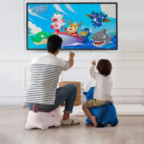 iPlay, iLearn Bouncy Pals Hopping Animal - Bouncy Bull image {4}