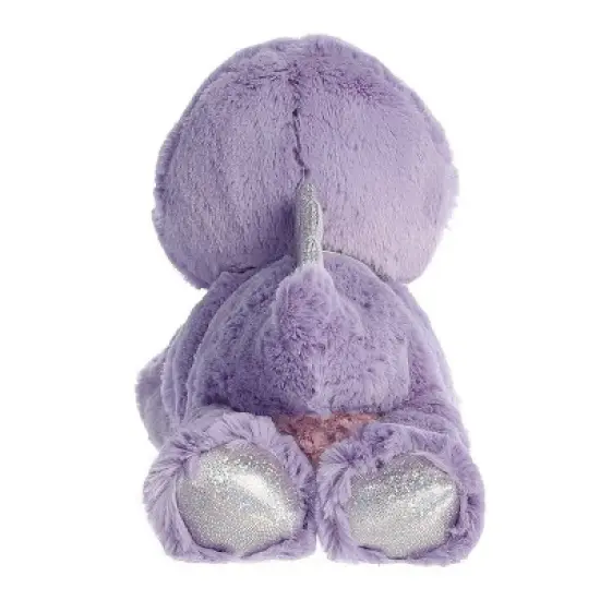 Aurora Small Stella Stegosaurus Precious Moments Inspirational Stuffed Animal Purple 8.5" image {4}