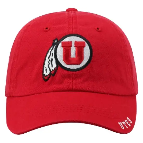 NCAA Utah Utes Captain Unstructured Washed Cotton Hat image {2}