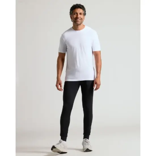 Men's Black Active Joggers - True Classic image {8}